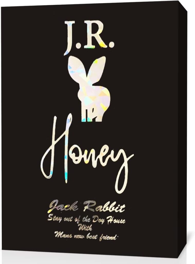 JR Honey for Men-Black Edition-Jack Rabbit Energy Honey-Large Pack of 12 Sachets, 22g Each