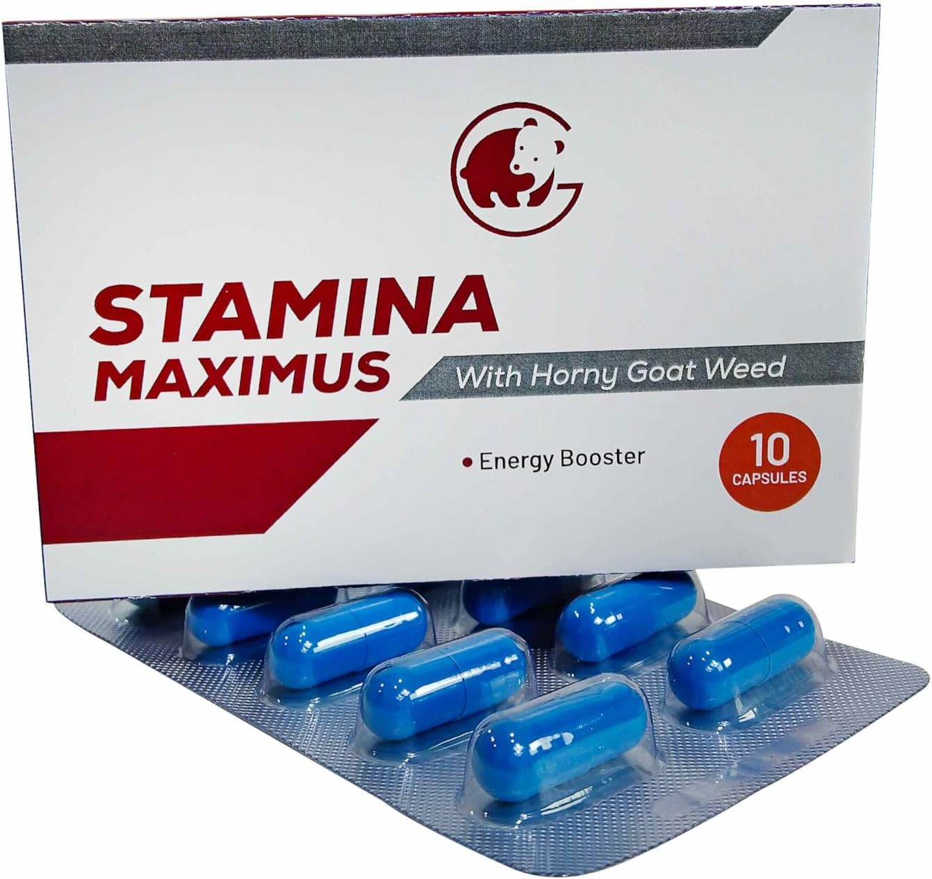 Stamina Maximus, Rugged Energy and Enduring Stamina (Pack of 10 Capsules)