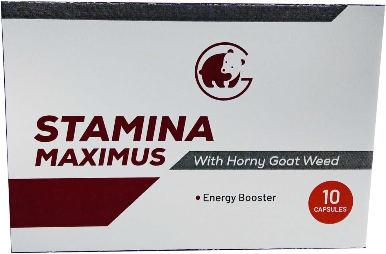 Stamina Maximus, Rugged Energy and Enduring Stamina (Pack of 10 Capsules)